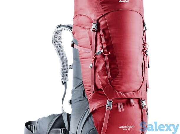 Рюкзак deuter aircontact 45+10 cranberry/graphite, фотография 1