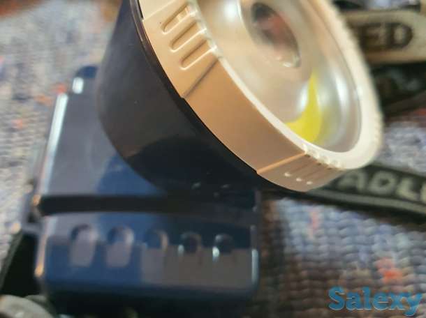 Фонарик налобный новый качество, фотография 2