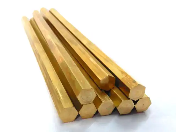 Шестигранник бронзовый брамц9 2 19мм, Состояние: твердый..., Способ произ-ва: тянутый; прессованный, фотография 1