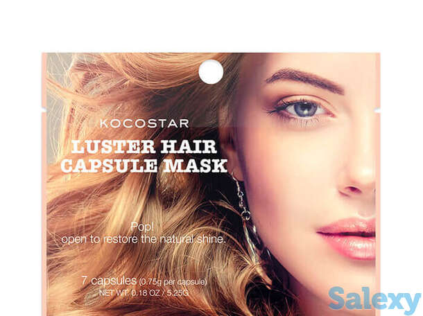 Сыворотка для волос kocostar luster hair capsule mask, фотография 1