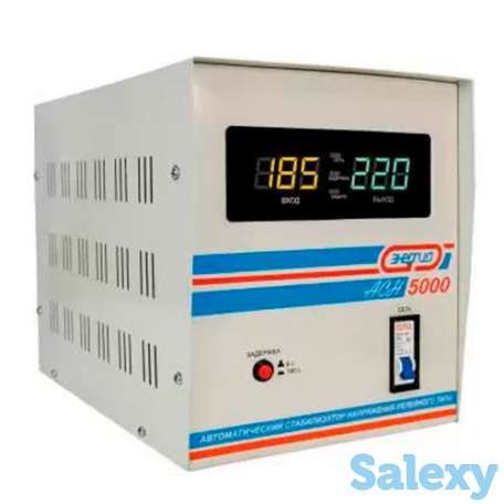 Однофазный стабилизатор напряжения энергия асн 5000, фотография 5