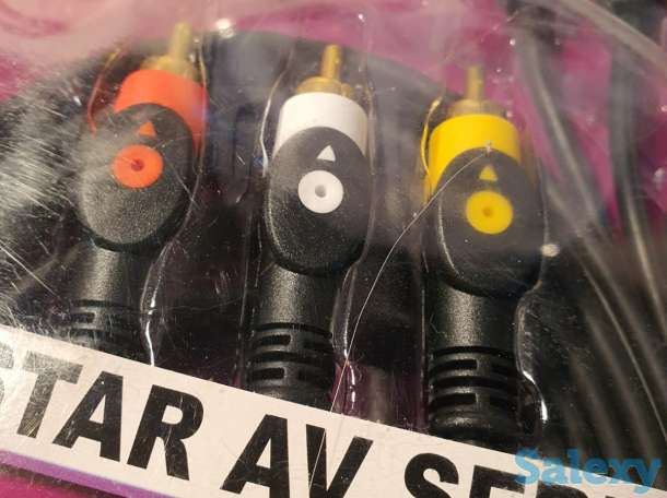 Шнур DVD кабель, домашний кинотеатр AV серии 1 метр Премиум, фотография 1