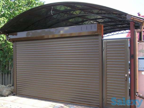 Рольворота уличные  автоматические по индивидуальным размерам, фотография 1