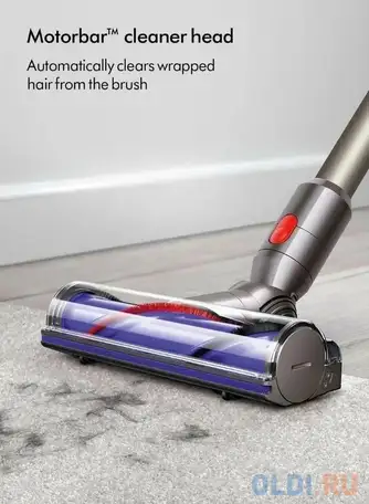Вертикальный пылесос dyson v8 sv25 slv/nkl 420320-04-02 сухая уборка серебристый, фотография 1