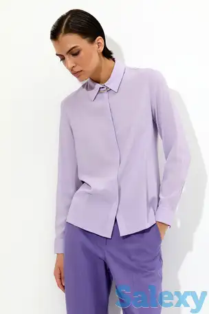 Блузка в сиреневом оттенке vassa&co, фотография 1