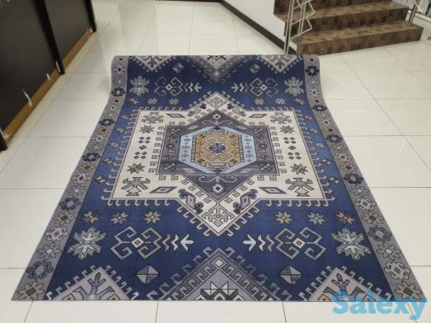 Коврик Голубой Кечуа ковер ковровая дорожка Ширина 200 см, фотография 9