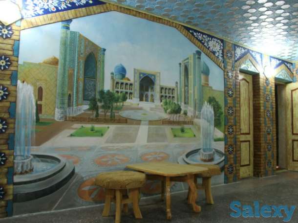 Роспись стен и потолков, барельеф на стене, картины, портрет, фотография 12