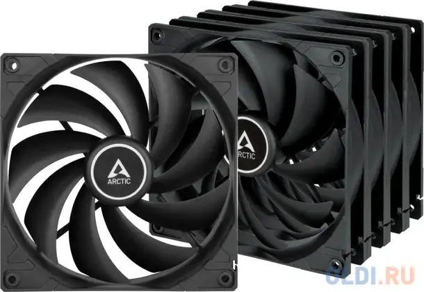 Case fan arctic f14  value pack (black) (acfan00233a), фотография 1
