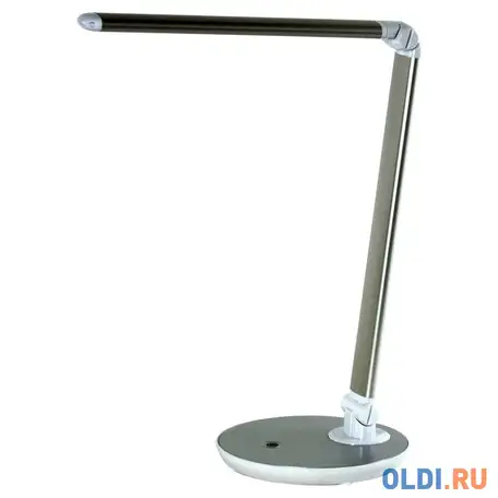 Светильник настольный sonnen ph-3609, на подставке, светодиодный, 9 вт, алюминий, серебристый,, фотография 1