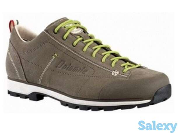 Треккинговые ботинки dolomite cinquantaquattro low mud/green, фотография 1