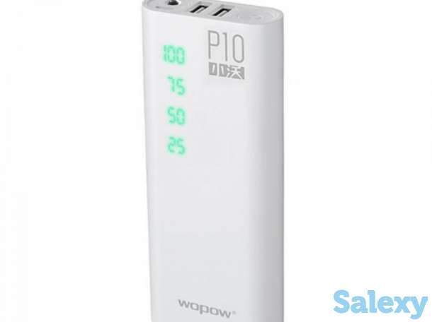Продам Power Bank внешний аккумулятор на 10000 мАч, Wopow P10, фотография 1