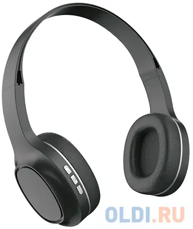 Perfeo prime чёрные, наушники полноразмерные беспроводные с микрофоном, mp3 плеером [pf_a4311], фотография 1