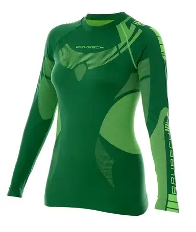 Термокофта brubeck wmn dry green, фотография 19