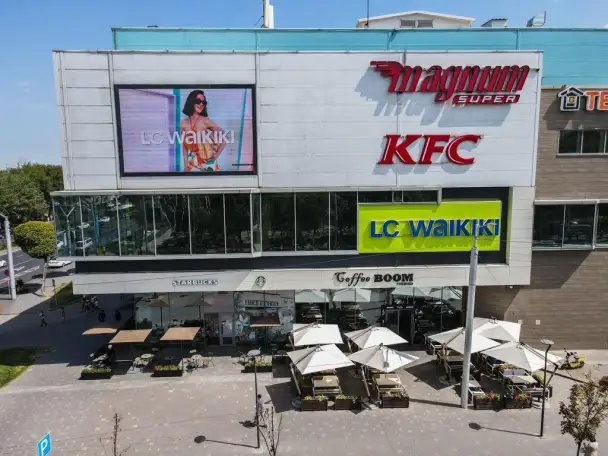 Светодиодный LED экран 4,8м7,68м, фотография 4