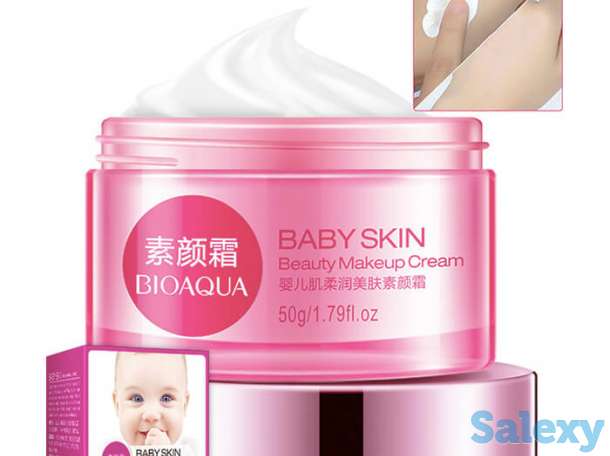 Крем для лица bioaqua baby skin beauty makeup cream, фотография 3