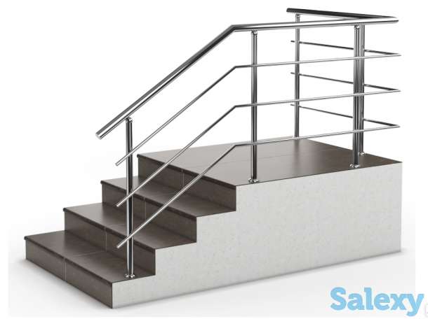 Изготовление ограждений, (перила, ворота) из нержавеющей стали, фотография 1