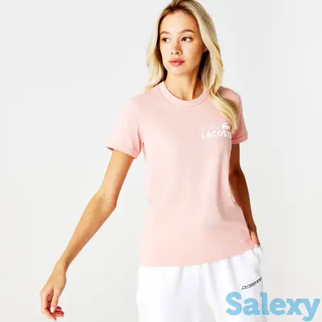 Женская футболка lacoste lacoste slim fit, фотография 1