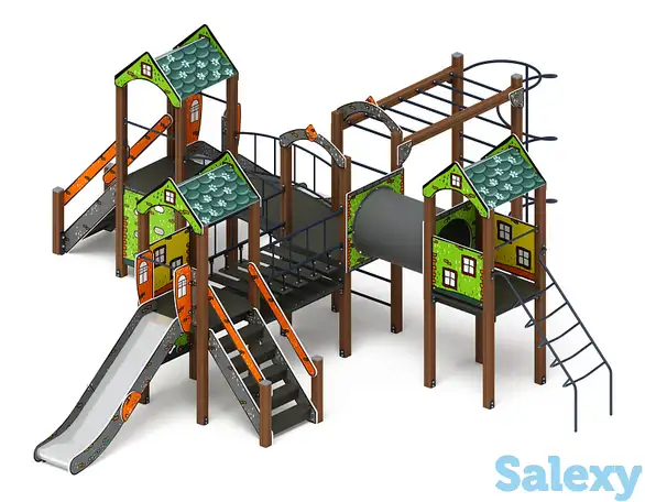 Дворик детства (город) - дик 2.01.4.02-21 - игровой комплекс h=1200, фотография 1