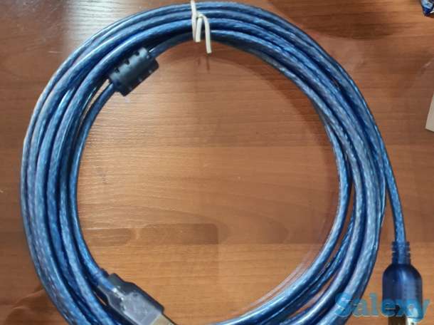 Кабель-удлинитель, USB AM-AF, скоростной USB 2.0, 5 метров Качество, фотография 2