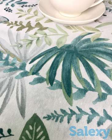 Очаровательная Итальянская скатерть Эдера с зеленью, фотография 6