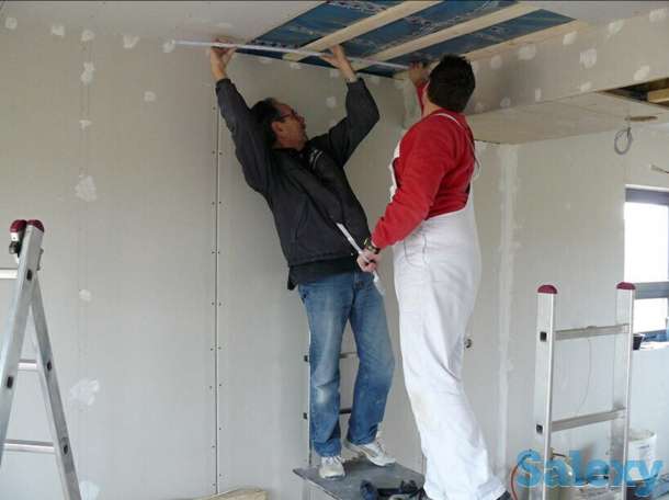 Гипсокартонные работы, фотография 2