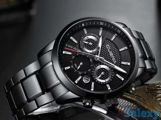 Кварцевые наручные часы Cuena, новые, в подарочной упаковке, фотография 3