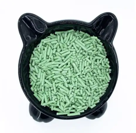 Комкующий наполнитель для кошек Тофу С Ароматами Зеленное яблоко, Вишня, Ваниль, Клубника, Нейтральный, фотография 12