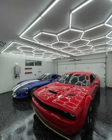 Освещения LED светильник для гаража, фотография 3