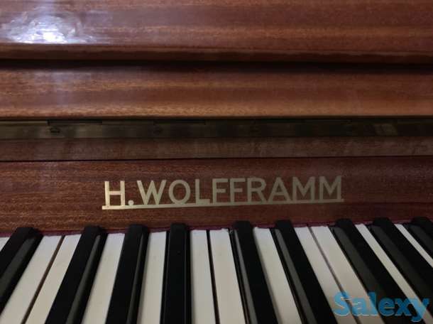 Немецкое пианино H.Wolfframm, фотография 1