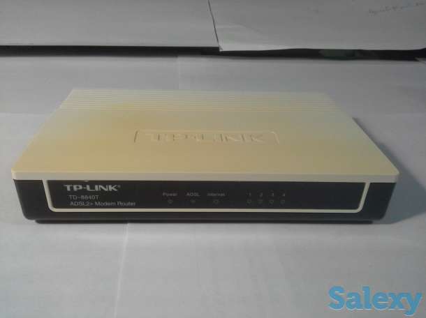 Продам модем роутер TP-LINK TD-8840T ADSL2+, 4-Port, ipTV ready, фотография 3