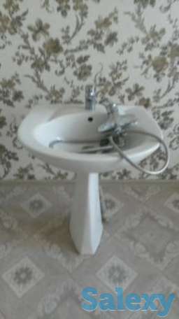 Раковина,2смиститель, фотография 1