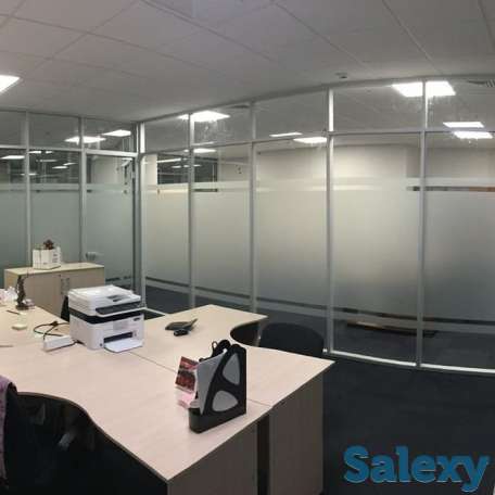 Душевые,офисные,дом перегородки из стекла, фотография 1