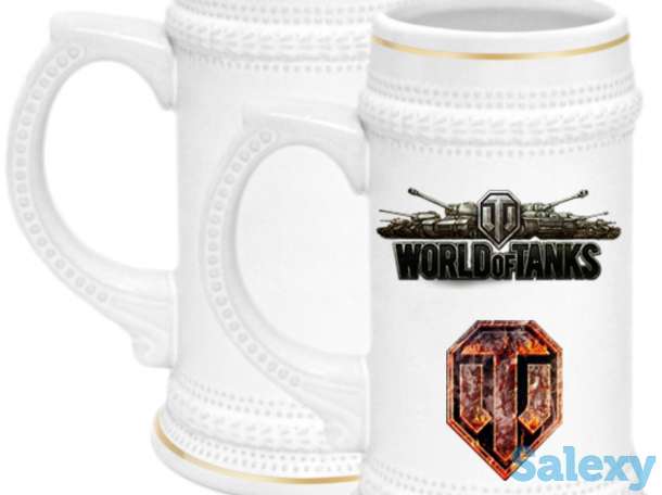 Нанесение на пивные кружки. Печать на пивных кружек логотипов, надписей, изображений и прочего., фотография 1