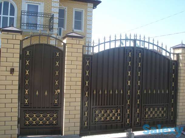 Распашные ворота, фотография 1