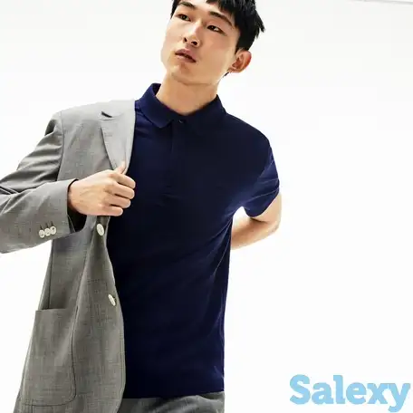 Мужское поло lacoste paris regular fit, фотография 1