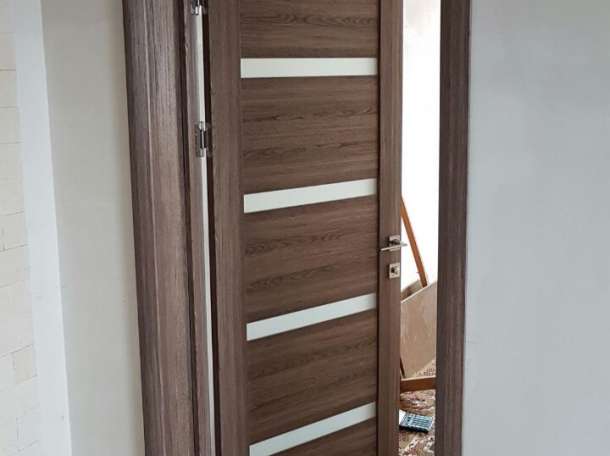 Установка междком. Дверей и кафель, фотография 1