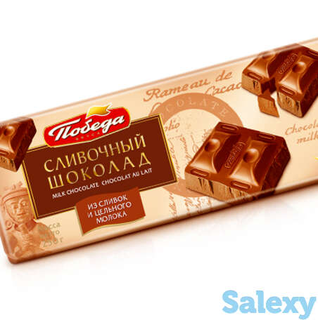 Шоколад сливочный, 34%, фотография 1