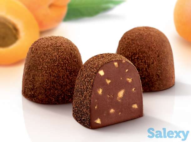 Трюфели шоколадные с кусочками абрикоса, фотография 4