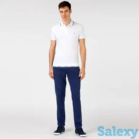 Мужские брюки lacoste slim fit, фотография 1
