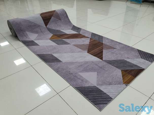 Шикарные фабричные коврики метражом 120 и 100 см ковровая дорожка, фотография 1