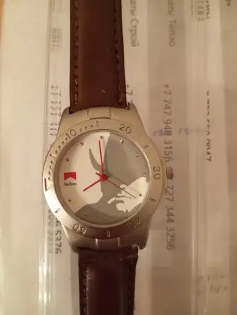 винтажные часы Marlboro. Японский механизм, фотография 1