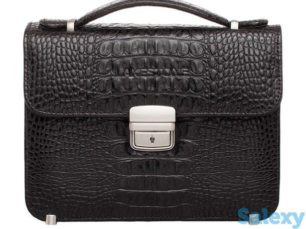 Барсетка foxcote black caiman, фотография 1