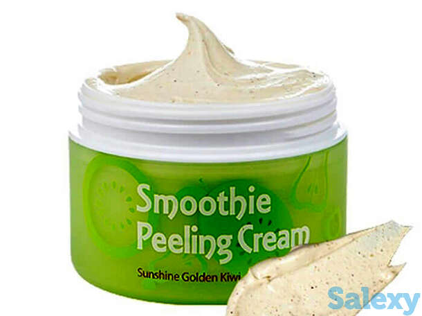 Пилинг для лица holika holika smoothie peeling cream sunshine golden kiwi, фотография 1