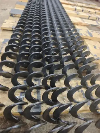 Спираль Шнека 45 мм и 60 мм под 20 мм Вал, фотография 2