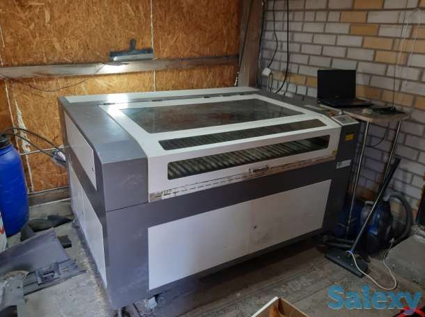 Лазерный станок 1390 RECI 80W, подъемный стол 1300мм×900мм. Ruida, фотография 2