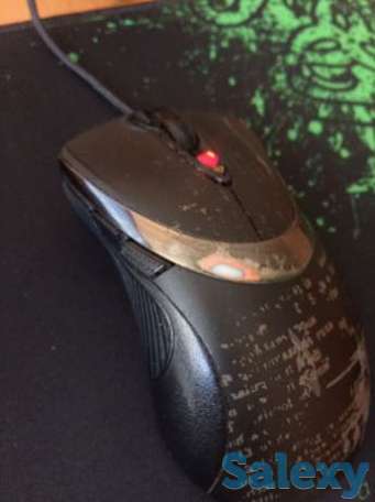 Игровая мышка,светится тремя цветами, фотография 1