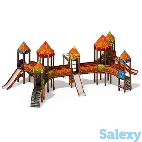 Дик 2.26.07-01.с «карандаши» горка пластиковая н 1200, фотография 1