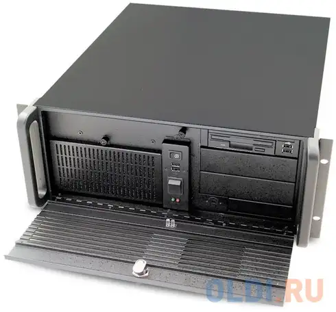 Серверный корпус 4u aic rmc-4s-0-2 без бп чёрный xe1-4s000-01, фотография 1