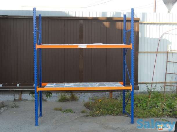 Стеллажи для склада. Б/У. Паллетные архивные., фотография 3