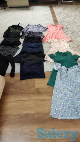 РАЗОМ СРОЧНО Б/У свадебное платье, платья, куртки, кожаная обувь, сумки, накидка с мехом, фотография 7